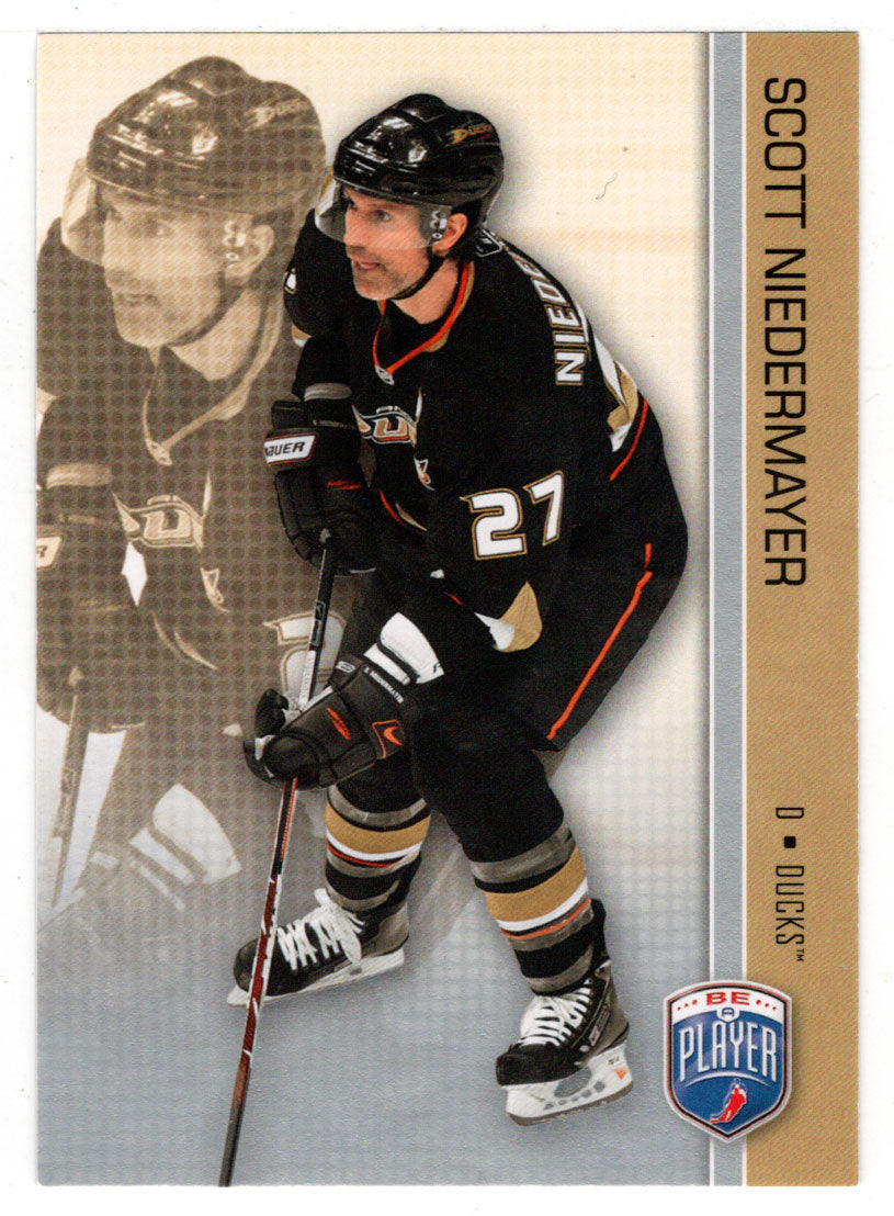 Scott Niedermayer - Anaheim Ducks (NHL Hockey Card) 2008-09 Be A Player # 6 Mint