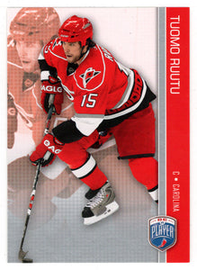 Tuomo Ruutu - Carolina Hurricanes (NHL Hockey Card) 2008-09 Be A Player # 35 Mint