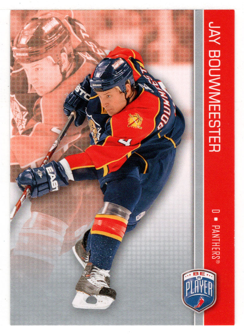 Jay Bouwmeester - Florida Panthers (NHL Hockey Card) 2008-09 Be A Player # 77 Mint