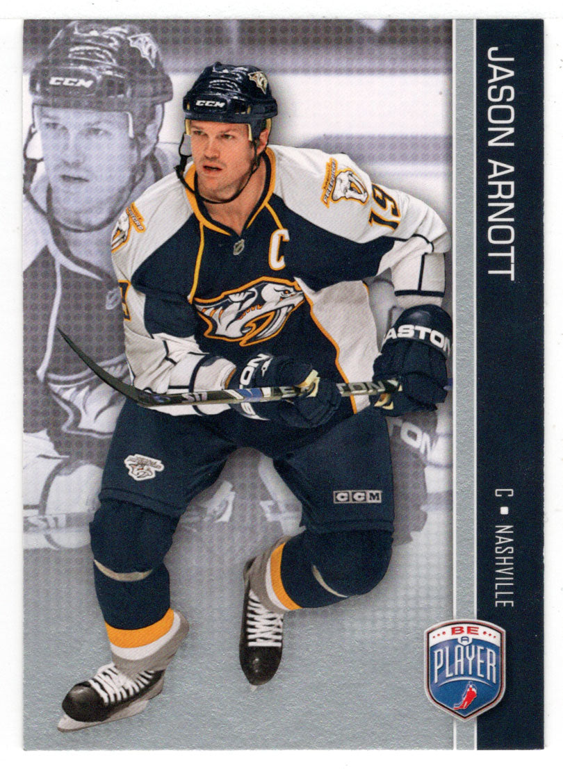 Jason Arnott - Nashville Predators (NHL Hockey Card) 2008-09 Be A Player # 101 Mint