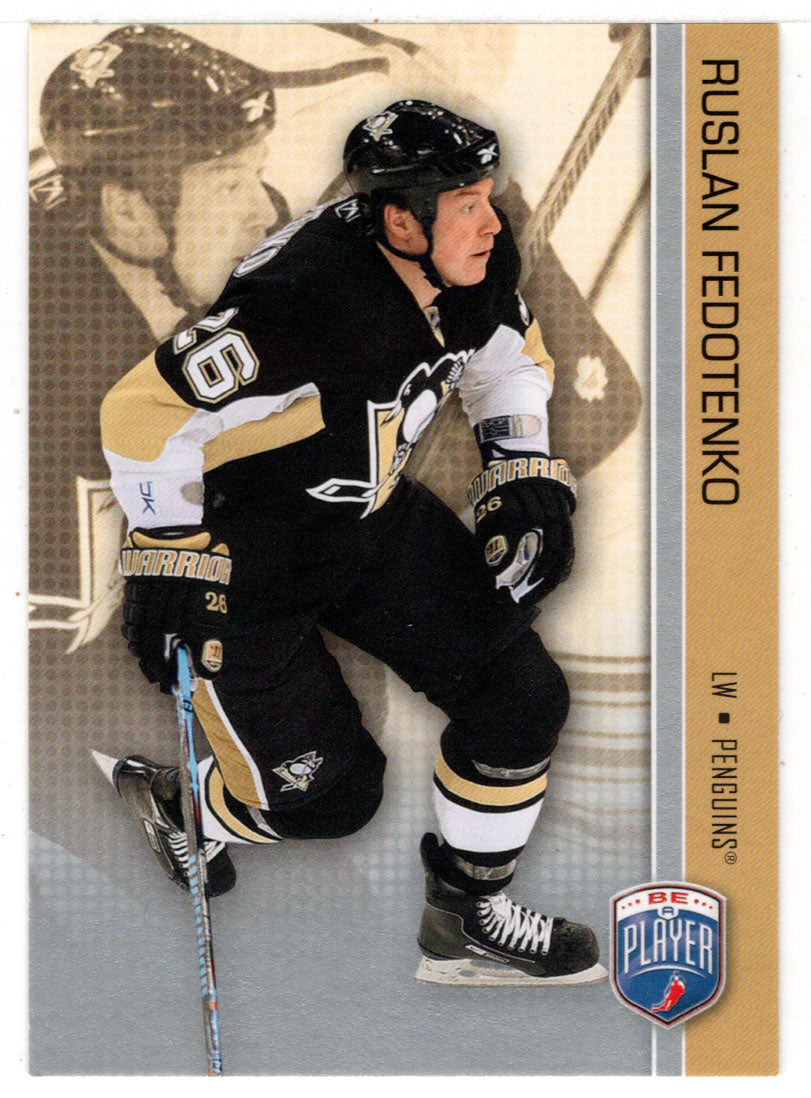 Ruslan Fedotenko - Pittsburgh Penguins (NHL Hockey Card) 2008-09 Be A Player # 146 Mint