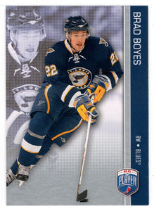 Brad Boyes - St. Louis Blues (NHL Hockey Card) 2008-09 Be A Player # 155 Mint