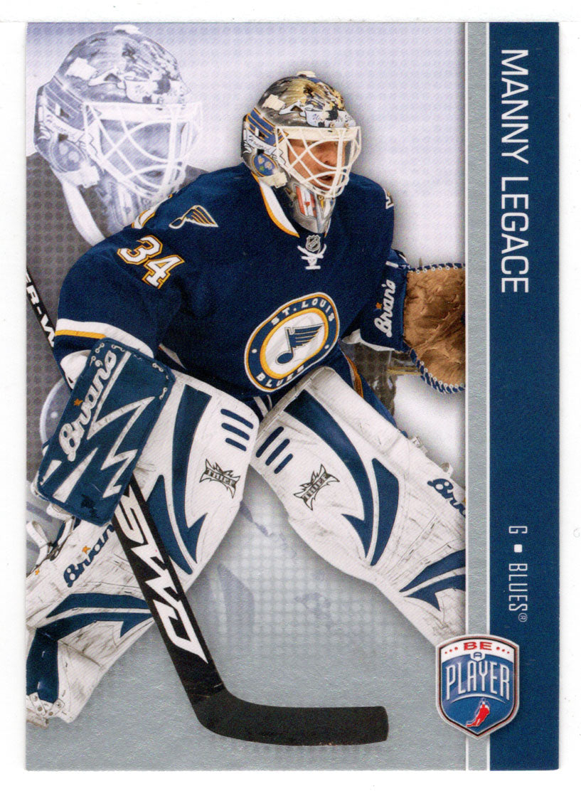 Manny Legace - St. Louis Blues (NHL Hockey Card) 2008-09 Be A Player # 159 Mint