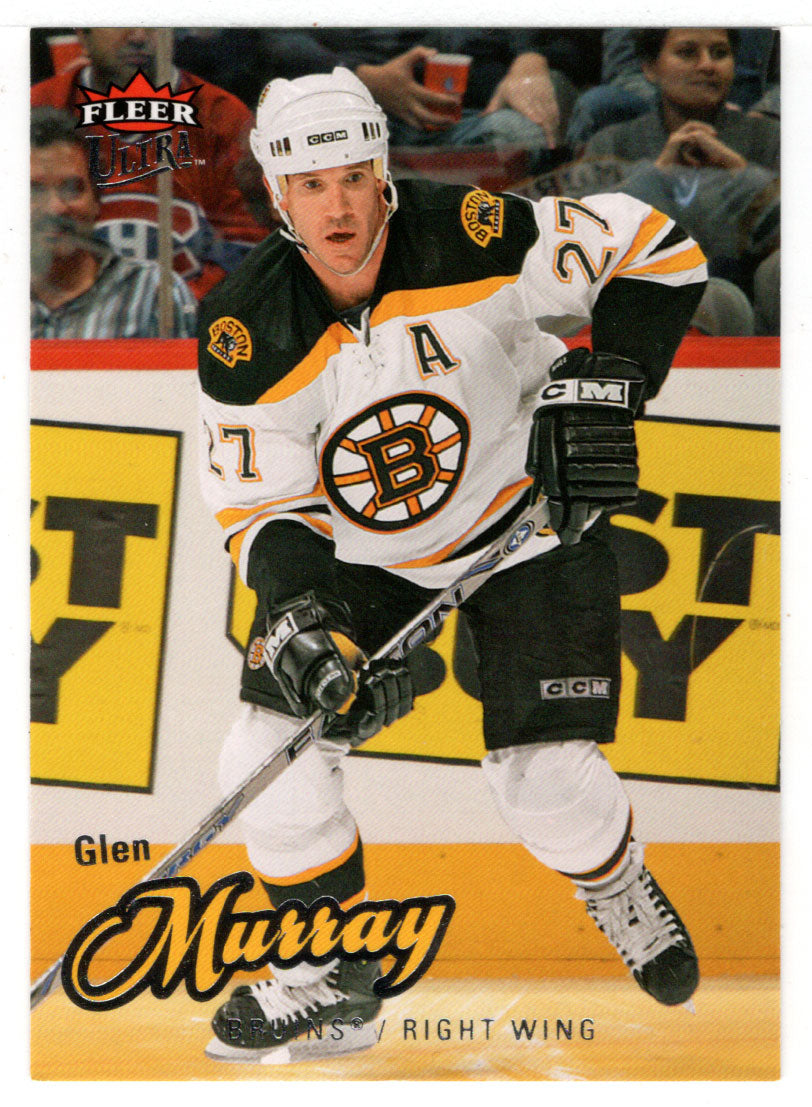 Glen Murray - Boston Bruins (NHL Hockey Card) 2008-09 Fleer Ultra # 13 Mint