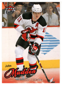 John Madden - New Jersey Devils (NHL Hockey Card) 2008-09 Fleer Ultra # 44 Mint