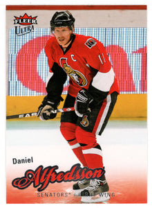 Daniel Alfredsson - Ottawa Senators (NHL Hockey Card) 2008-09 Fleer Ultra # 64 Mint