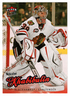 Nikolai Khabibulin - Chicago Blackhawks (NHL Hockey Card) 2008-09 Fleer Ultra # 118 Mint