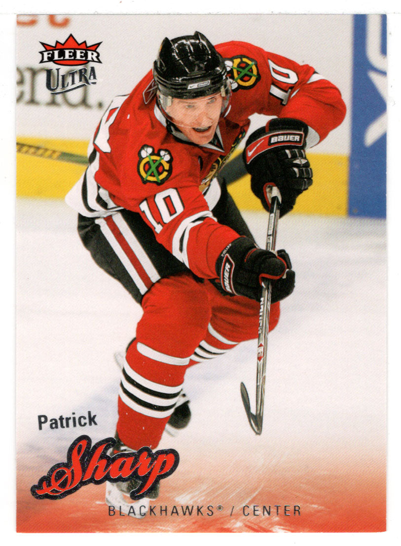 Patrick Sharp - Chicago Blackhawks (NHL Hockey Card) 2008-09 Fleer Ultra # 119 Mint