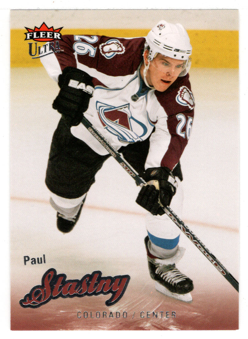 Paul Stastny - Colorado Avalanche (NHL Hockey Card) 2008-09 Fleer Ultra # 129 Mint