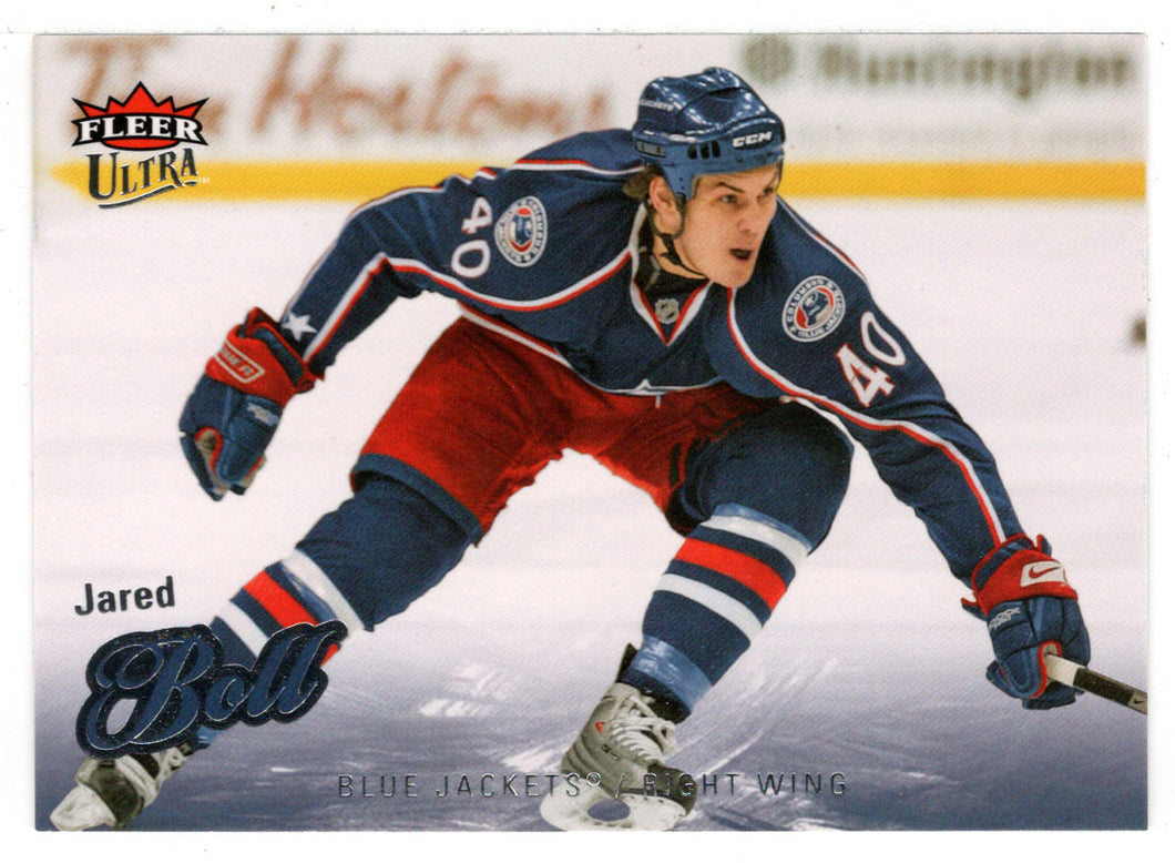 Jared Boll - Columbus Blue Jackets (NHL Hockey Card) 2008-09 Fleer Ultra # 135 Mint