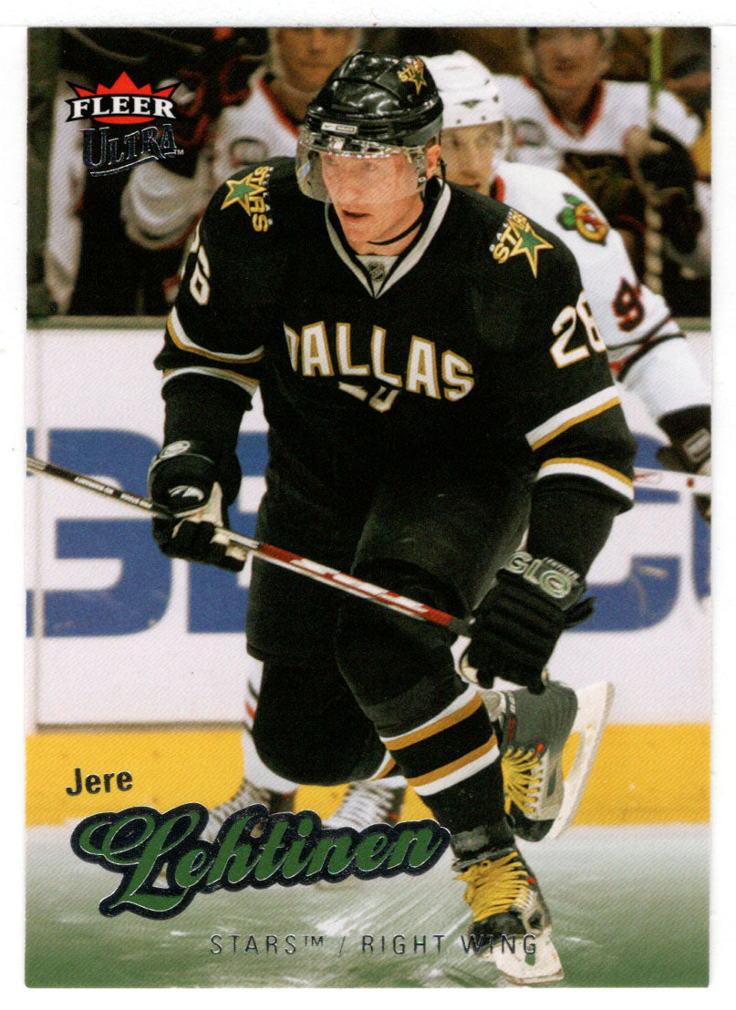 Jere Lehtinen - Dallas Stars (NHL Hockey Card) 2008-09 Fleer Ultra # 141 Mint