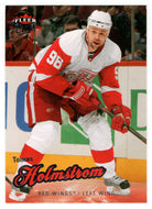 Tomas Holmstrom - Detroit Red Wings (NHL Hockey Card) 2008-09 Fleer Ultra # 149 Mint