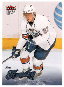 Ales Hemsky - Edmonton Oilers (NHL Hockey Card) 2008-09 Fleer Ultra # 152 Mint