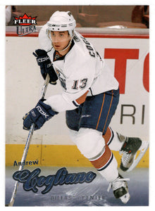 Andrew Cogliano - Edmonton Oilers (NHL Hockey Card) 2008-09 Fleer Ultra # 156 Mint