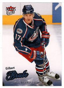 Gilbert Brule - Edmonton Oilers (NHL Hockey Card) 2008-09 Fleer Ultra # 158 Mint