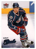 Gilbert Brule - Edmonton Oilers (NHL Hockey Card) 2008-09 Fleer Ultra # 158 Mint