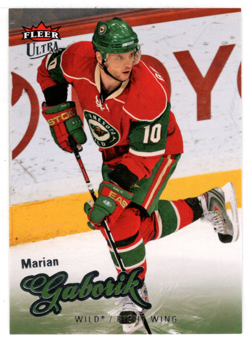Marian Gaborik - Minnesota Wild (NHL Hockey Card) 2008-09 Fleer Ultra # 164 Mint