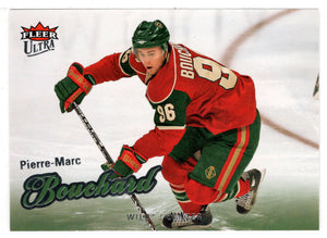 Pierre-Marc Bouchard - Minnesota Wild (NHL Hockey Card) 2008-09 Fleer Ultra # 166 Mint