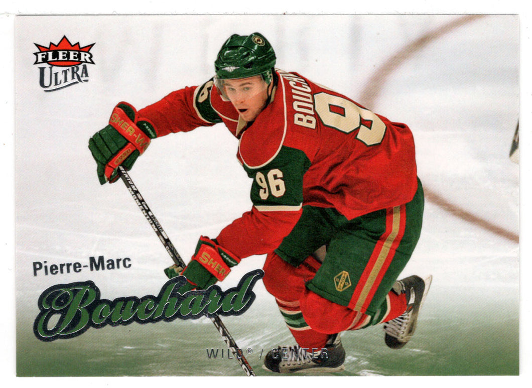 Pierre-Marc Bouchard - Minnesota Wild (NHL Hockey Card) 2008-09 Fleer Ultra # 166 Mint