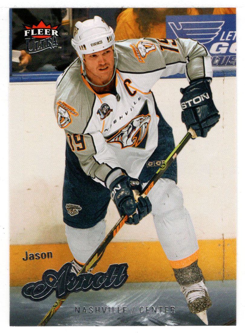 Jason Arnott - Nashville Predators (NHL Hockey Card) 2008-09 Fleer Ultra # 171 Mint