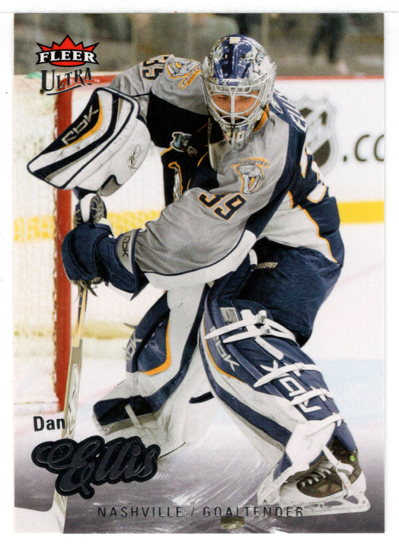 Dan Ellis - Nashville Predators (NHL Hockey Card) 2008-09 Fleer Ultra # 172 Mint