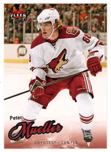 Peter Mueller - Phoenix Coyotes (NHL Hockey Card) 2008-09 Fleer Ultra # 176 Mint