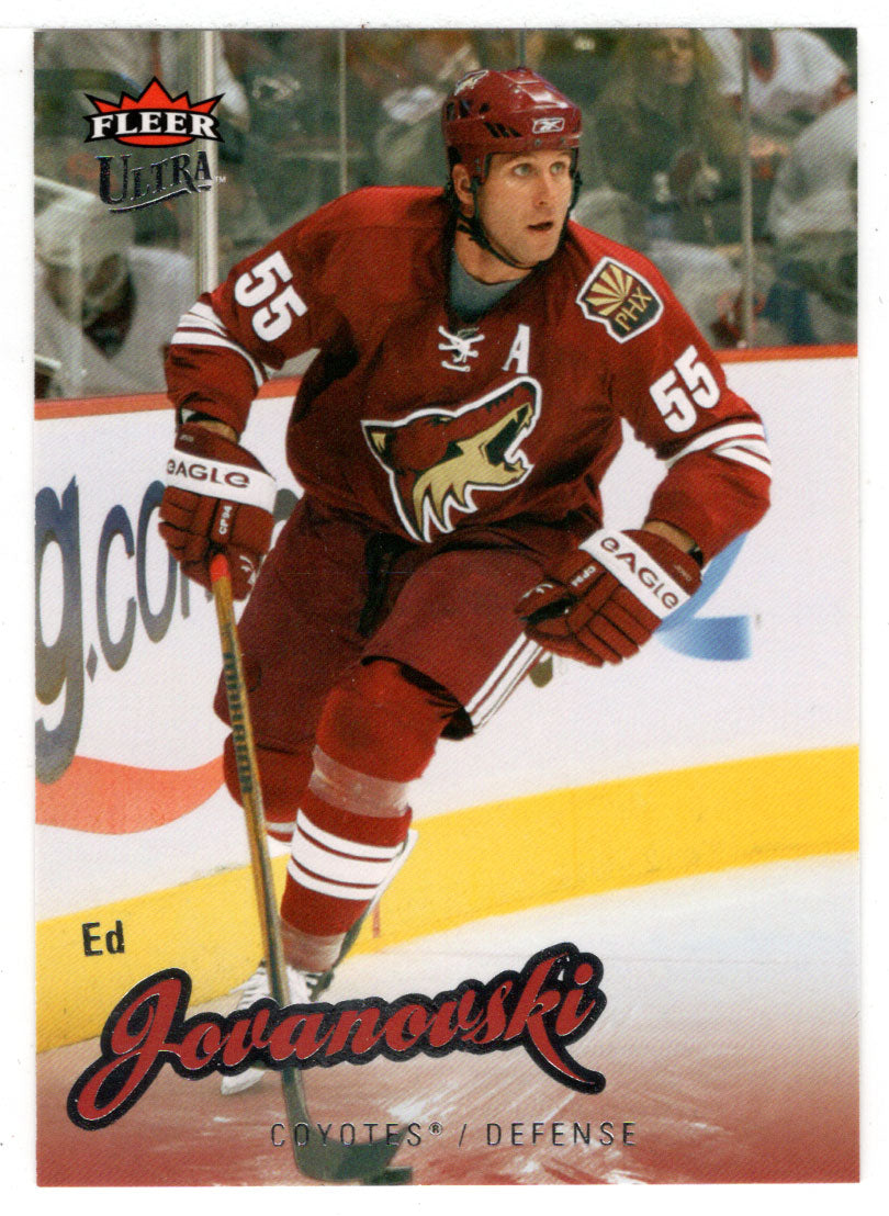 Ed Jovanovski - Phoenix Coyotes (NHL Hockey Card) 2008-09 Fleer Ultra # 179 Mint