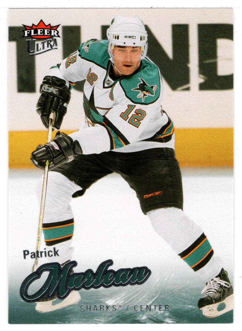 Patrick Marleau - San Jose Sharks (NHL Hockey Card) 2008-09 Fleer Ultra # 187 Mint