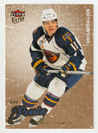 Eric Perrin - Atlanta Thrashers - Gold Medallion (NHL Hockey Card) 2008-09 Fleer Ultra # 2 Mint