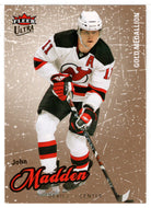 John Madden - New Jersey Devils - Gold Medallion (NHL Hockey Card) 2008-09 Fleer Ultra # 44 Mint