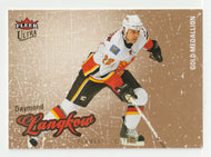 Daymond Langkow - Calgary Flames - Gold Medallion (NHL Hockey Card) 2008-09 Fleer Ultra # 111 Mint