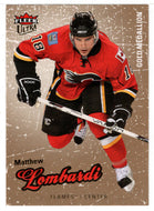 Matthew Lombardi - Calgary Flames - Gold Medallion (NHL Hockey Card) 2008-09 Fleer Ultra # 115 Mint