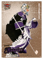 Jonathan Bernier - Los Angeles Kings - Gold Medallion (NHL Hockey Card) 2008-09 Fleer Ultra # 162 Mint