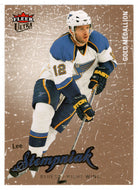 Lee Stempniak - St. Louis Blues - Gold Medallion (NHL Hockey Card) 2008-09 Fleer Ultra # 192 Mint