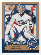 Fredrik Norrena - Columbus Blue Jackets (NHL Hockey Card) 2008-09 O-Pee-Chee # 37 Mint