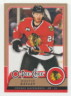 Martin Havlat - Chicago Blackhawks (NHL Hockey Card) 2008-09 O-Pee-Chee # 70 Mint