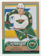 James Sheppard - Minnesota Wild (NHL Hockey Card) 2008-09 O-Pee-Chee # 105 Mint