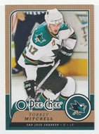 Torrey Mitchell - San Jose Sharks (NHL Hockey Card) 2008-09 O-Pee-Chee # 174 Mint