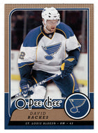 David Backes - St. Louis Blues (NHL Hockey Card) 2008-09 O-Pee-Chee # 178 Mint