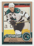 Patrick Marleau - San Jose Sharks (NHL Hockey Card) 2008-09 O-Pee-Chee # 187 Mint