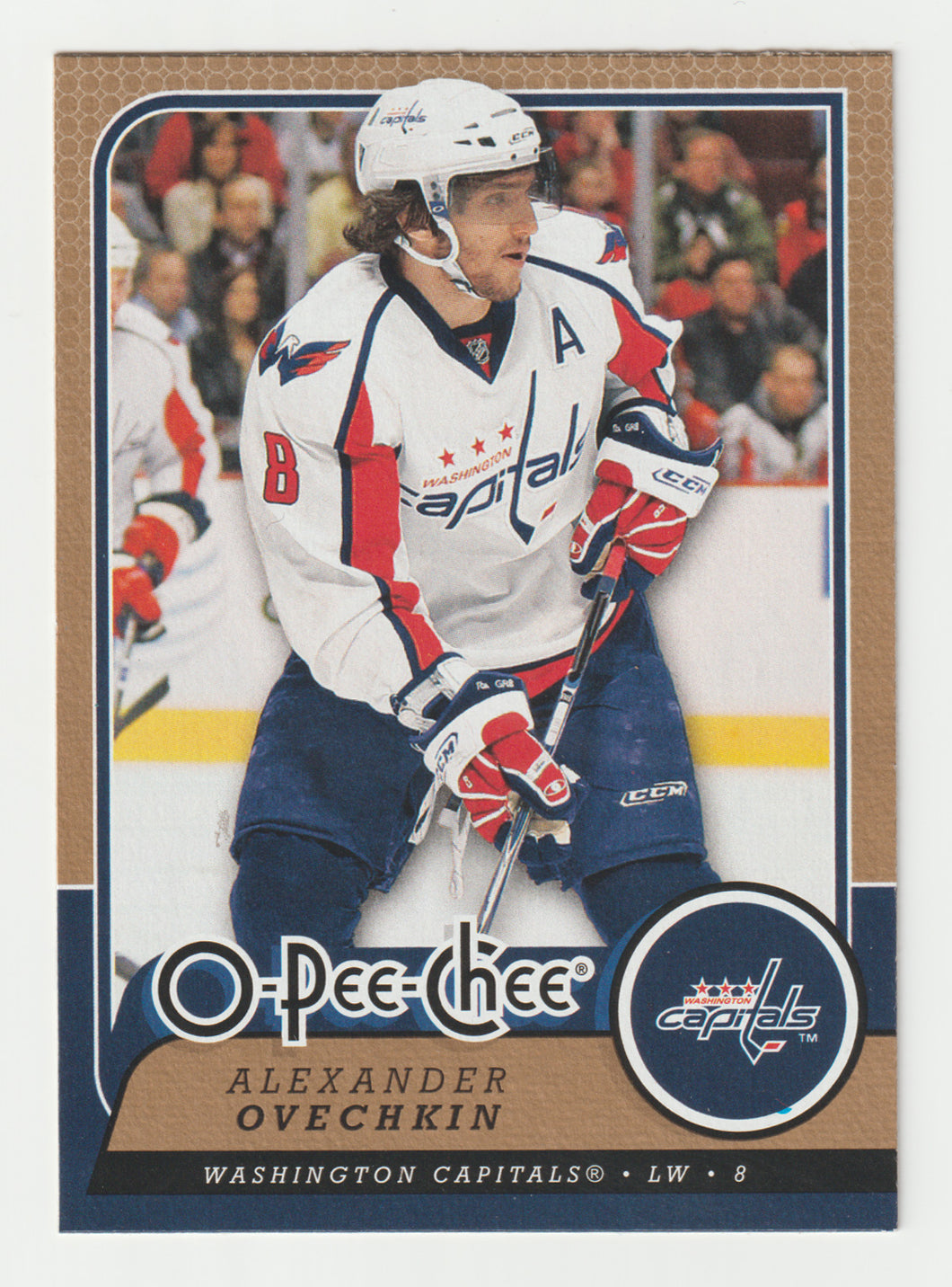 Alexander Ovechkin - Washington Capitals (NHL Hockey Card) 2008-09 O-Pee-Chee # 278 Mint