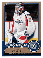 Olaf Kolzig - Tampa Bay Lightning (NHL Hockey Card) 2008-09 O-Pee-Chee # 317 Mint