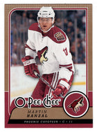 Martin Hanzal - Phoenix Coyotes (NHL Hockey Card) 2008-09 O-Pee-Chee # 323 Mint