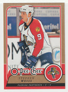 Stephen Weiss - Florida Panthers (NHL Hockey Card) 2008-09 O-Pee-Chee # 328 Mint