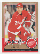 Chris Chelios - Detroit Red Wings (NHL Hockey Card) 2008-09 O-Pee-Chee # 329 Mint