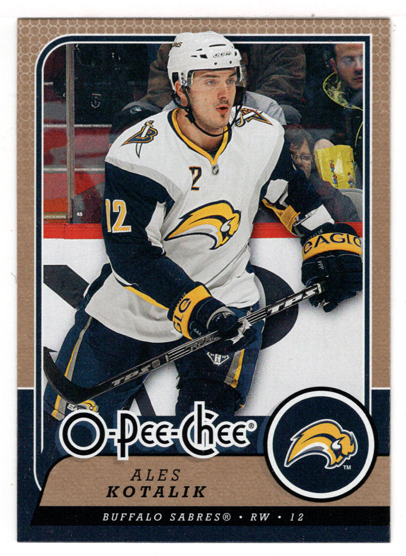 Ales Kotalik - Buffalo Sabres (NHL Hockey Card) 2008-09 O-Pee-Chee # 434 Mint