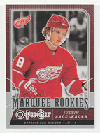 Justin Abdelkader RC - Detroit Red Wings (NHL Hockey Card) 2008-09 O-Pee-Chee # 534 Mint