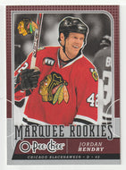 Jordan Hendry RC - Chicago Blackhawks (NHL Hockey Card) 2008-09 O-Pee-Chee # 548 Mint