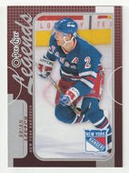 Brian Leetch - New York Rangers - Legends (NHL Hockey Card) 2008-09 O-Pee-Chee # 576 Mint