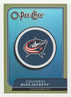Columbus Blue Jackets Team Logo & Checklist (NHL Hockey Card) 2008-09 O-Pee-Chee # CL9 Mint